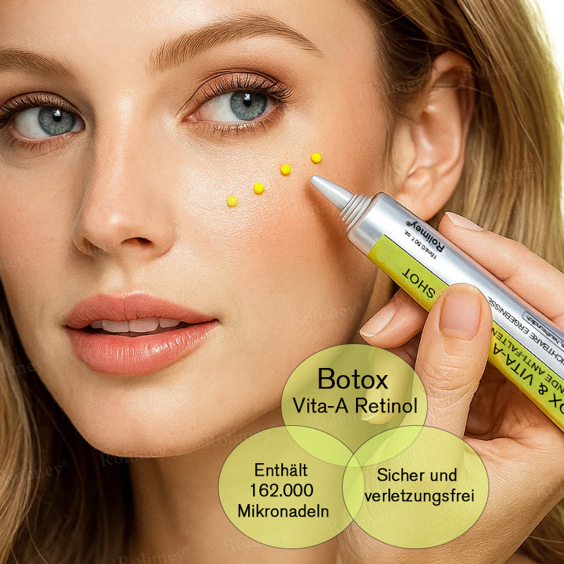 🍀👑✨Jetzt jugendliche Haut zurückgewinnen 💫Rolimey® Botox & Vita-A Retinol Shot Falten-Lift Straffungscreme
