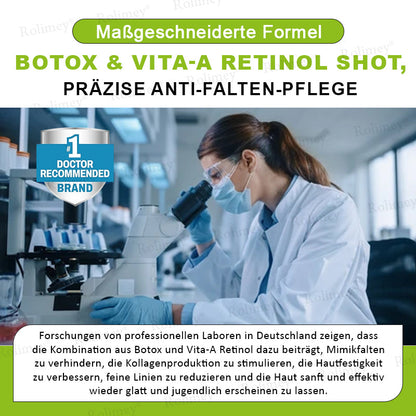 🍀👑✨Jetzt jugendliche Haut zurückgewinnen 💫Rolimey® Botox & Vita-A Retinol Shot Falten-Lift Straffungscreme